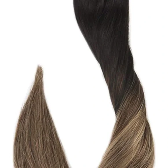 💫Merinda 2 20”1B/6/27 BALAYAGE HUMAN SEWIN HAIR